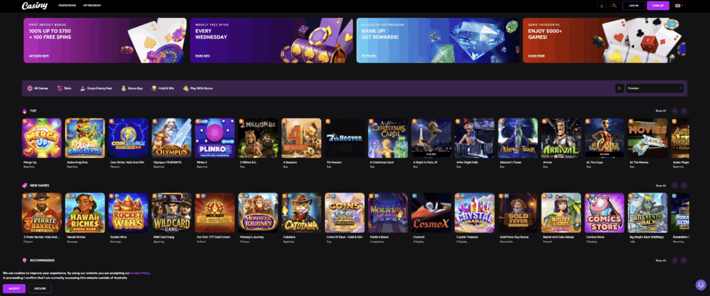 Casiny Casino Review 6
